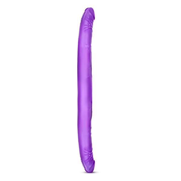 B Yours 16 inches Double Dildo Purple