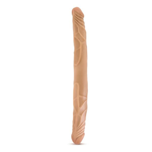 B Yours 14 inches Double Dildo Latin Tan