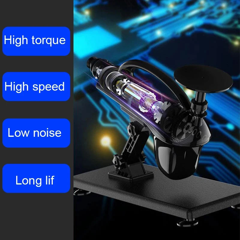 Automatic Telescopic Sex Machine 3XLR Masturbation Sexual Machines for Man and Women 45mm Stroke 0-500rpm DIY Female Sex Toys