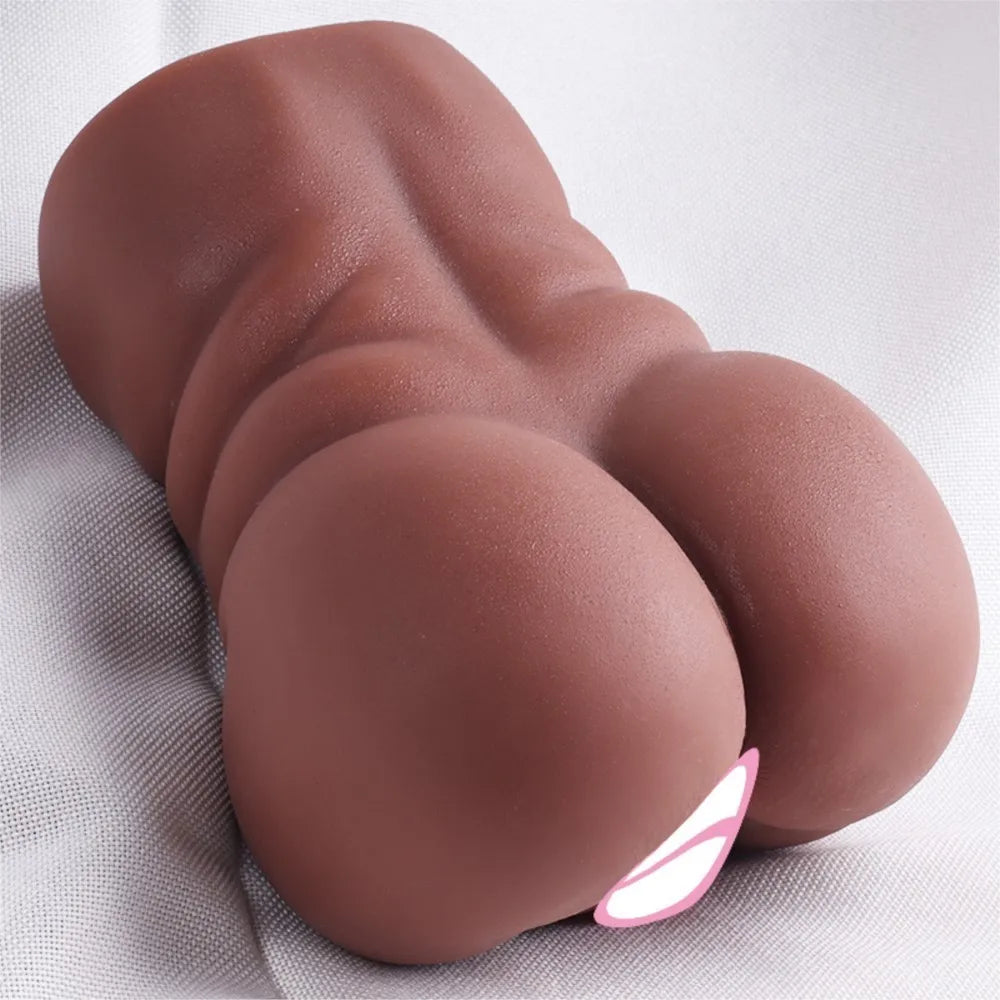 Realistic Vagina 18+ 3D Silicone Pussy For Man Male Masturbation For Man Realistic Rubber Vagina Anus Adults Sexy Toys For Men