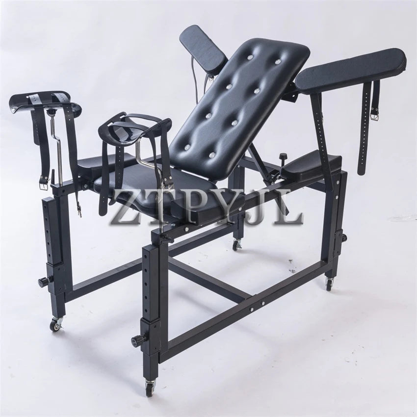 Sex Furniture Chair Erotic Sofa Sex Handcuffs BDSM Bondage Powerful Vibrator Dildo Machine Kit Sex Toys For Adult Couples Tools